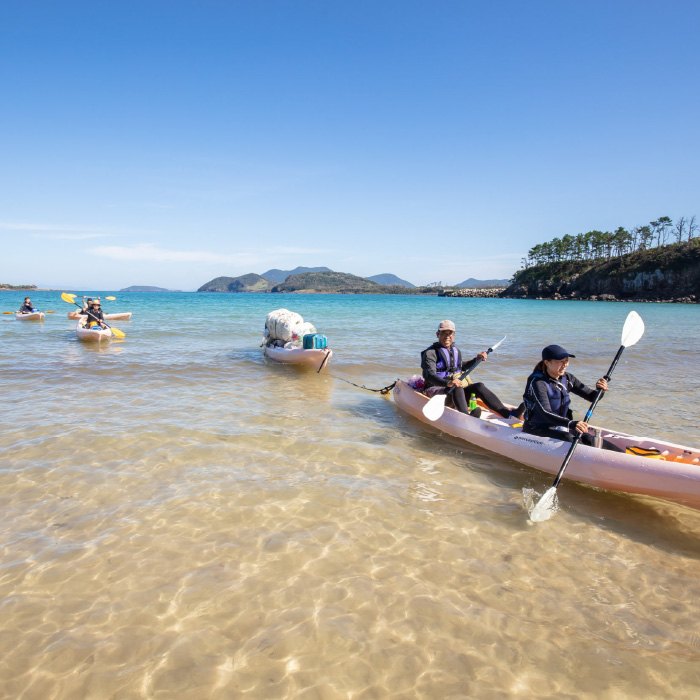 OJIKA GREEN TRIP  ～シーカヤックで ビーチクリーン～（4月～10月）