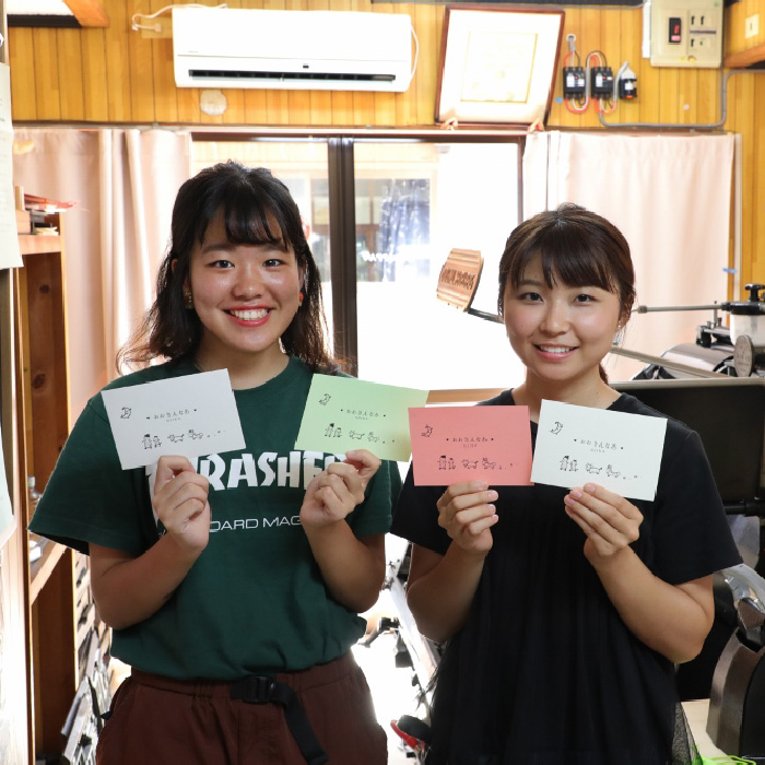 活版印刷でポストカード or 貼り箱作り！【Letterpress Workshop】